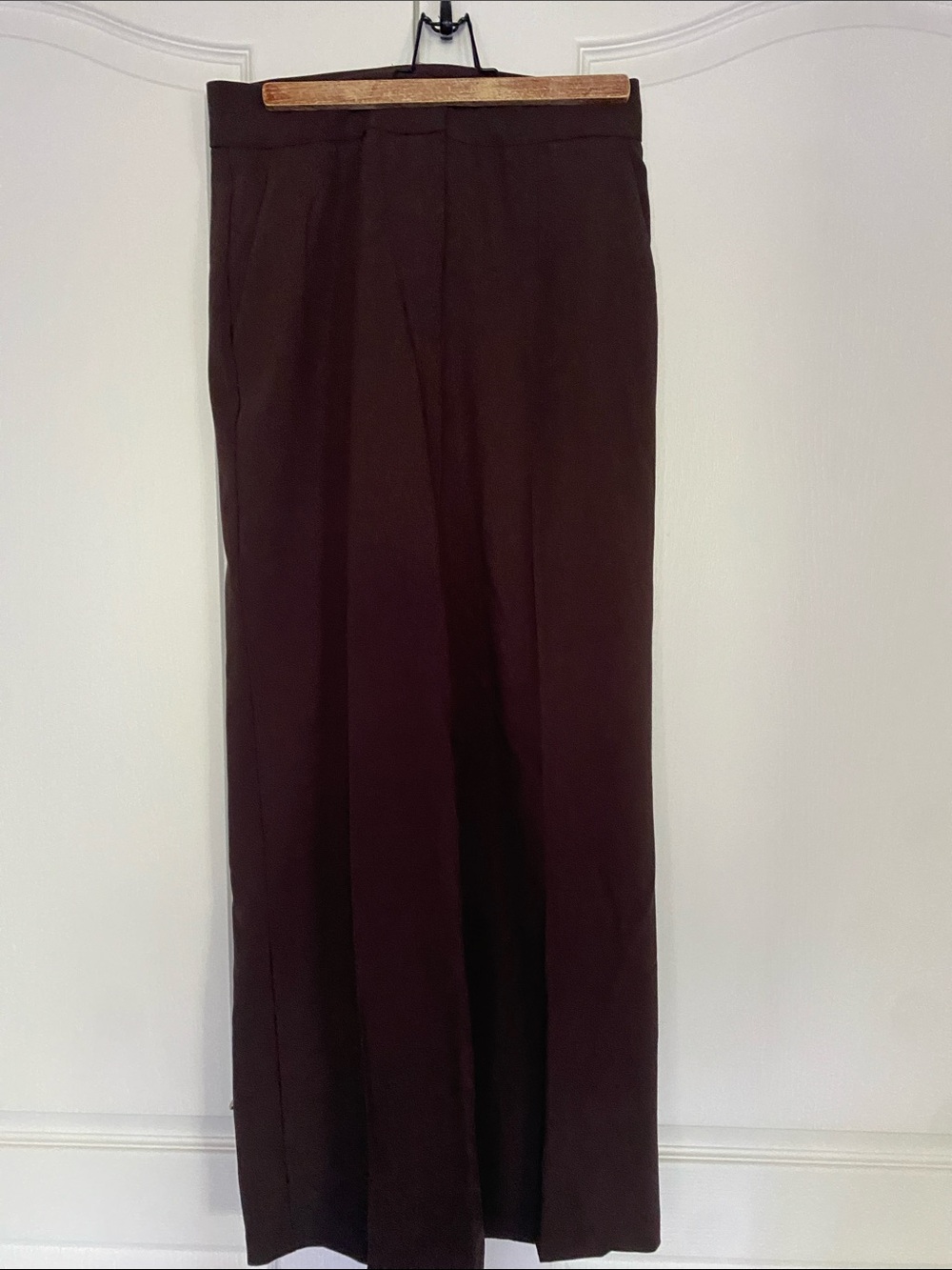 Dynamite Dark Brown Wide-Leg Pants